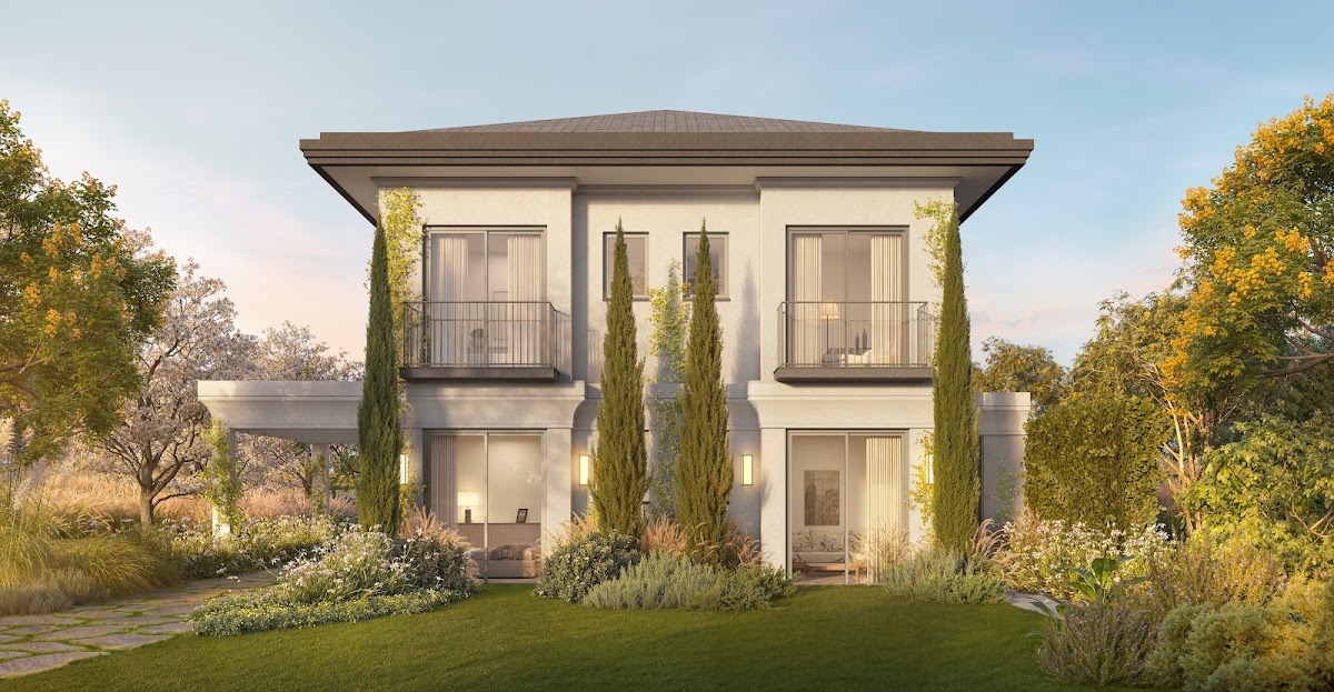 Fachada da casa Villa Riviera de 367 m²